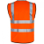 Large Orange Hi-Vis Vest Large Orange Hi-Vis Vest
